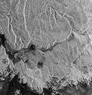 Imagen del satelite ERS